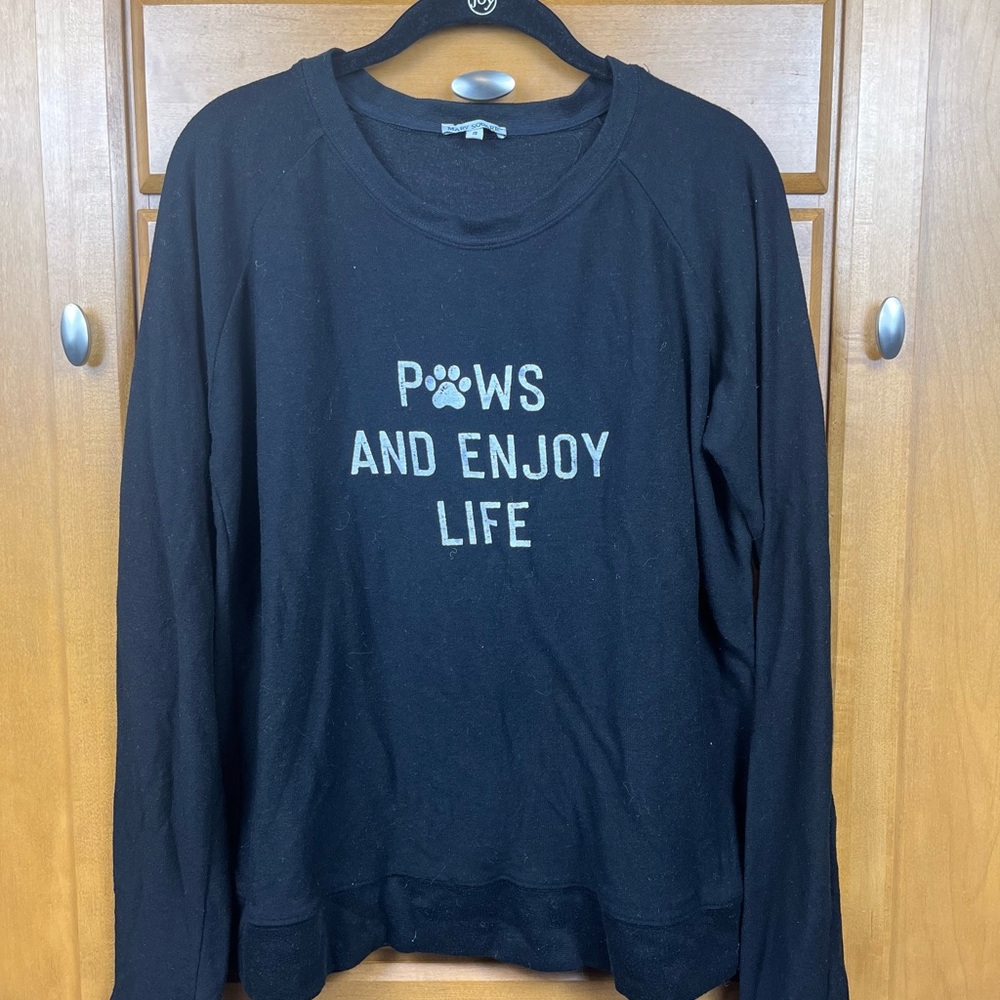 Size small cozy lounge light crew neck sweatshirt